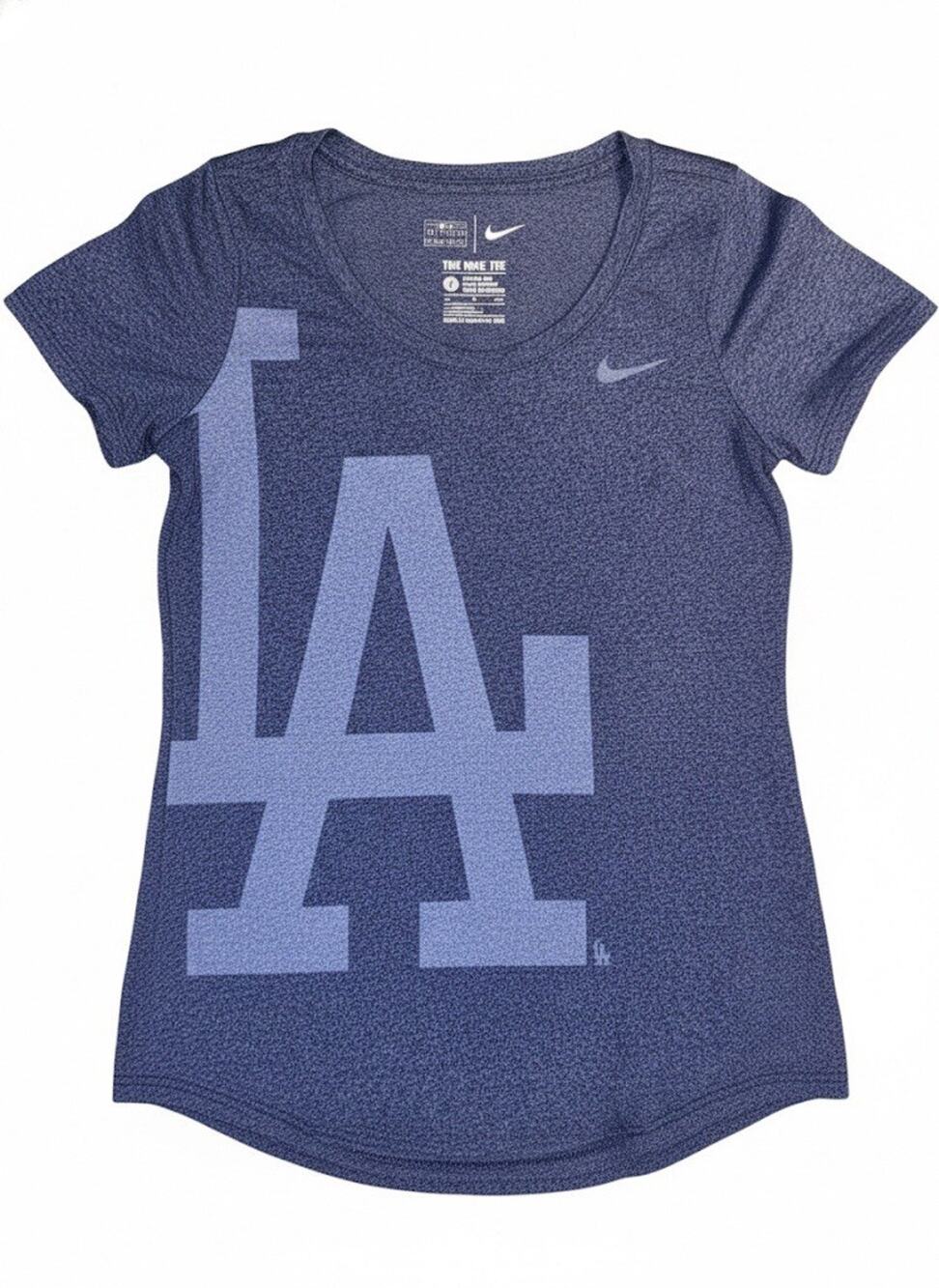 Los Angeles Dodgers Women’s Nike Grand Slam Logo Scoop Neck T-Shirt - S